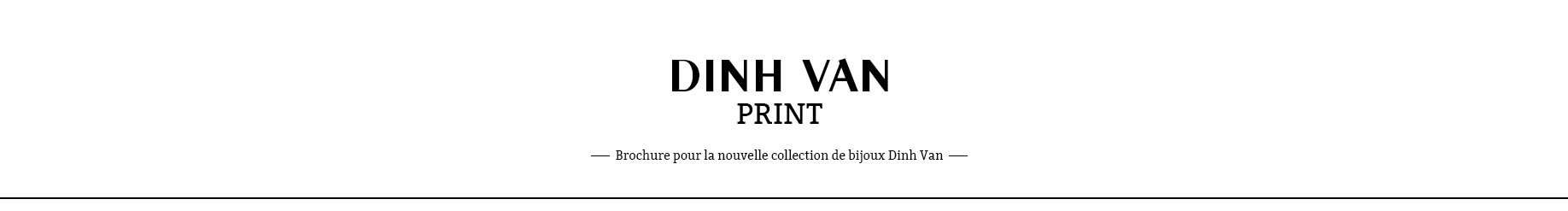 Collection de bijoux Dinh Van